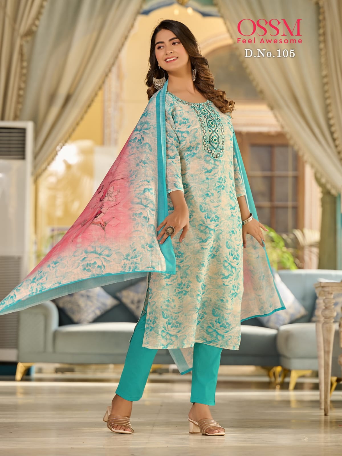 Gulnaaz By Ossm Premium Cotton Printed Kurti With Bottom Dupatta Wholesale Market In Surat